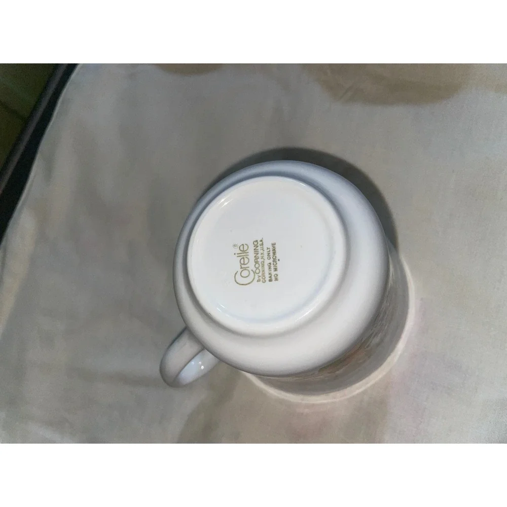 Corelle Indian Summer Tea Cup and Saucer Set of 6 Vintage Corning Vitrelle USA